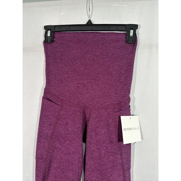 NWT Beyond The Bump [ Small ] Spacedye Love the Bump Midi Maternity Legging 6358 - Picture 5 of 10